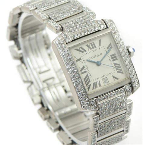 cartier tank francaise price euro|cartier tank francaise with diamonds.